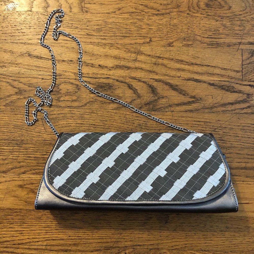 Vitulli Moda Woven Clutch Purse Italian